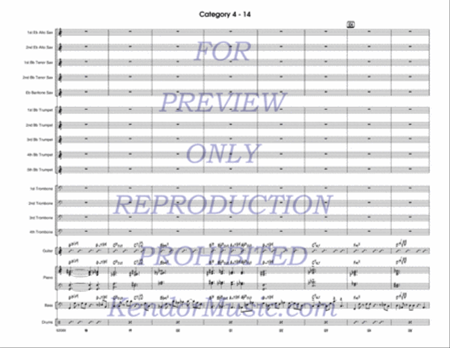 Category 4 Jazz Ensemble scores gallery preview page 15