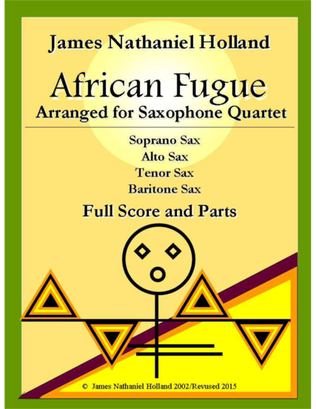 African Fugue for Saxophone Quartet