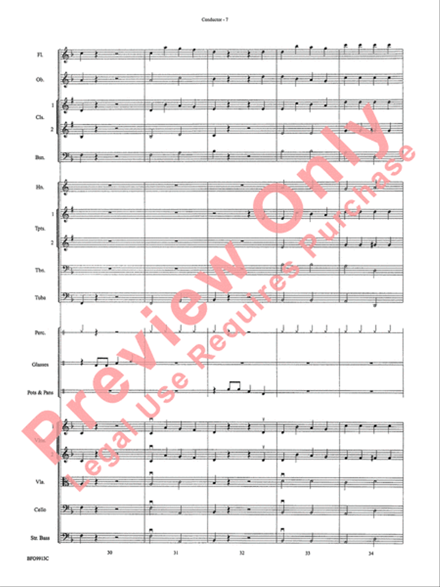 Christmas in the Kitchen Christmas in the Kitchen Full Orchestra scores gallery preview page 9