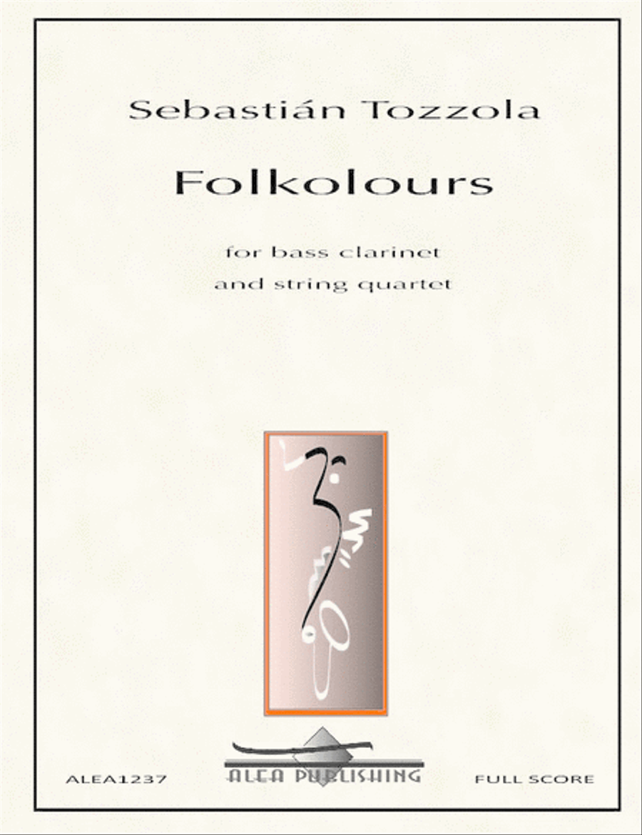 Folkolours Folkolours Bass Clarinet scores gallery preview page 1