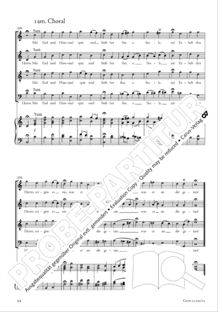 Dank-Hymne der Freundschaft 4-Part scores gallery preview page 55