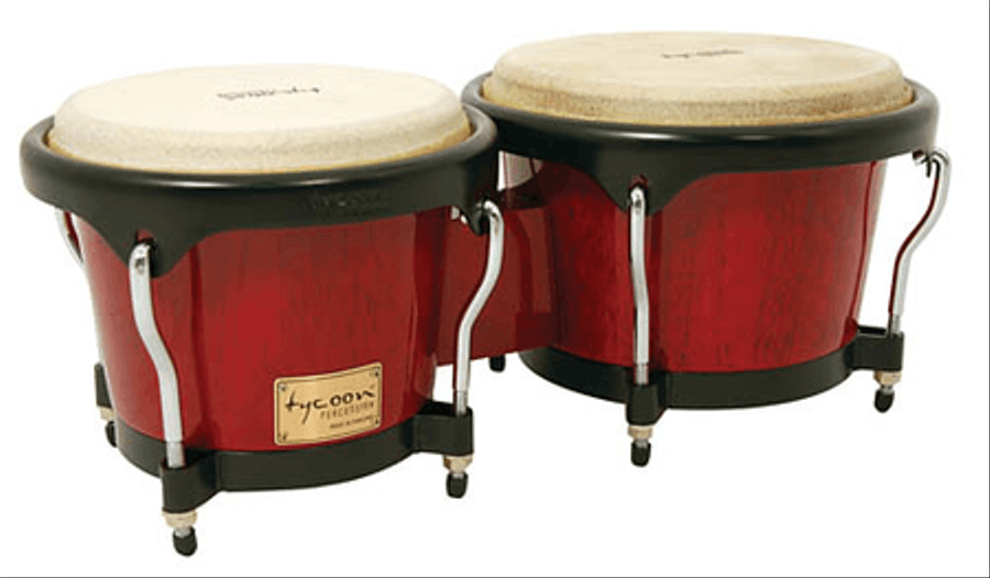 Artist Series Red Finish Bongos Percussion scores gallery preview page 2