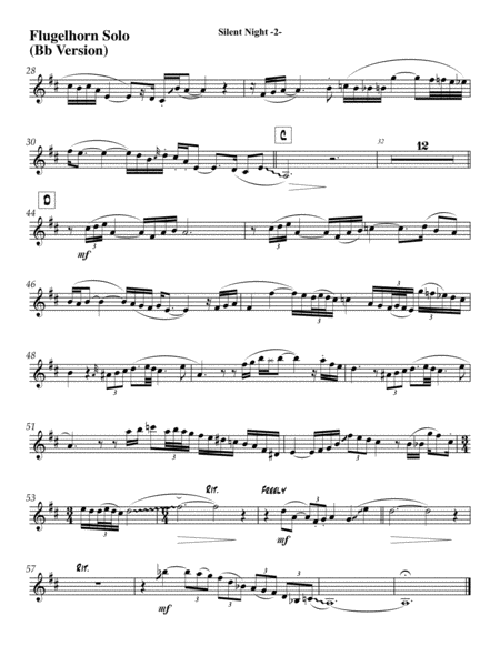 Nightshift sheet music for trumpet solo (PDF-interactive)