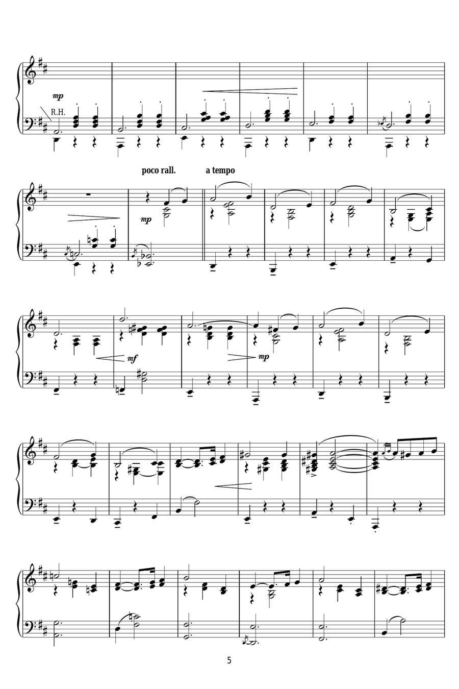 The Westminster Waltz The Westminster Waltz Piano Solo scores gallery preview page 5
