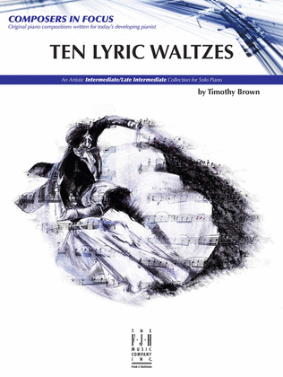 Book cover for Ten Lyric Waltzes