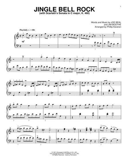 Jingle Bell Rock [Classical version] (arr. Phillip Keveren)
