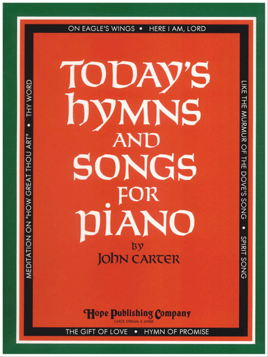 Today's Hymns and Songs for Piano Piano Solo scores gallery preview page 1