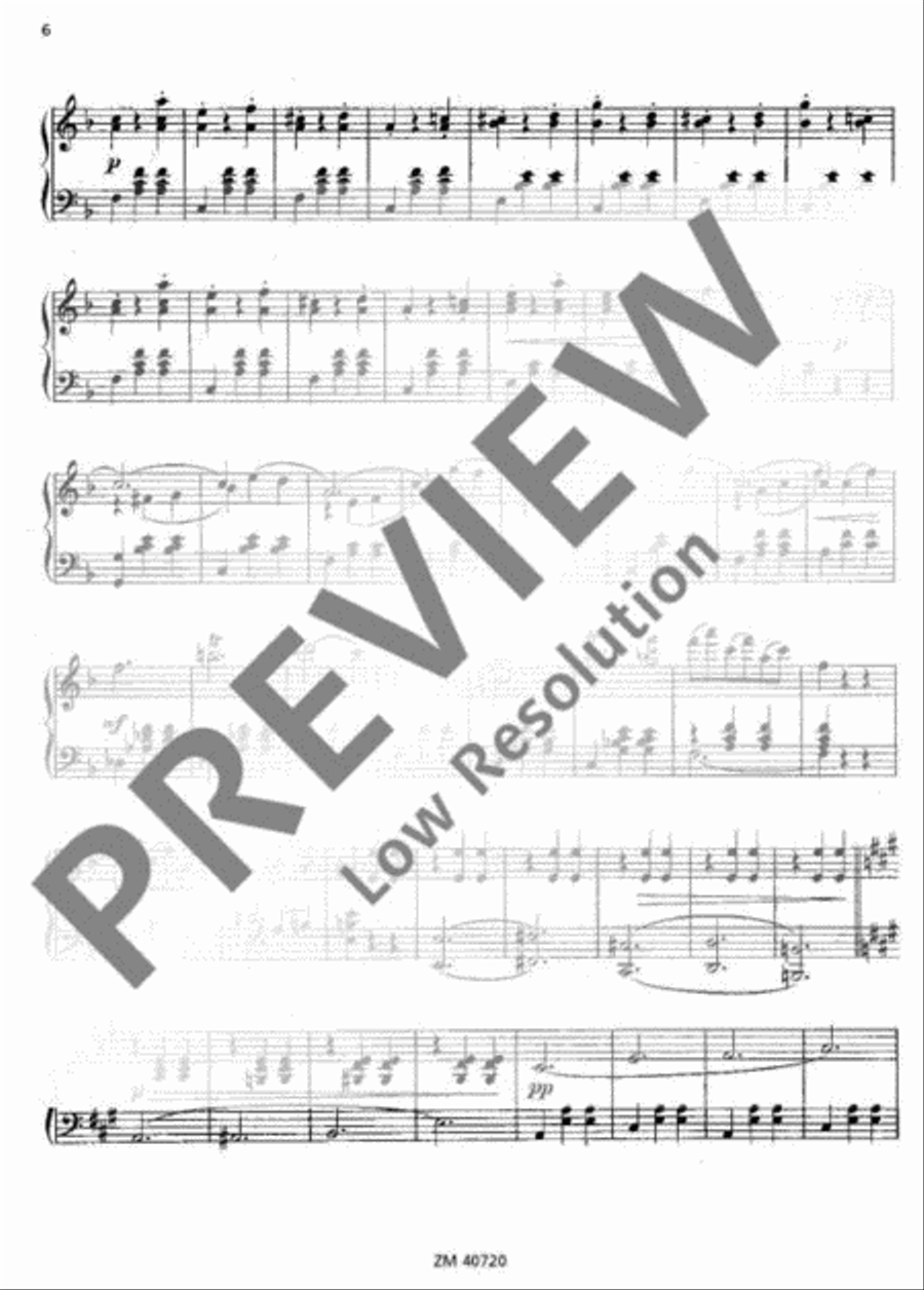 It was a dream Piano Solo scores gallery preview page 7