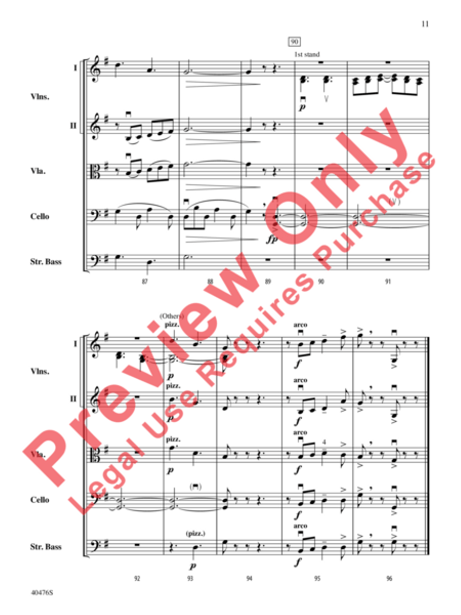Pastorella String Orchestra scores gallery preview page 12