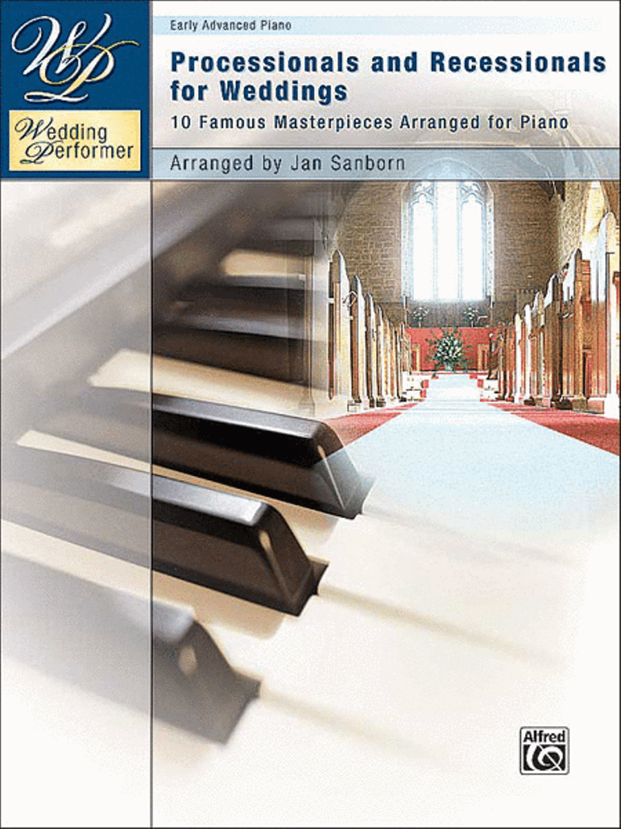 Wedding Performer -- Wedding Processionals and Recessionals Piano Solo scores gallery preview page 1