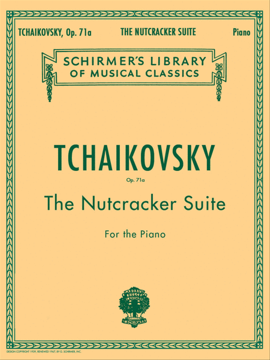 Nutcracker Suite, Op. 71a Piano Solo scores gallery preview page 1