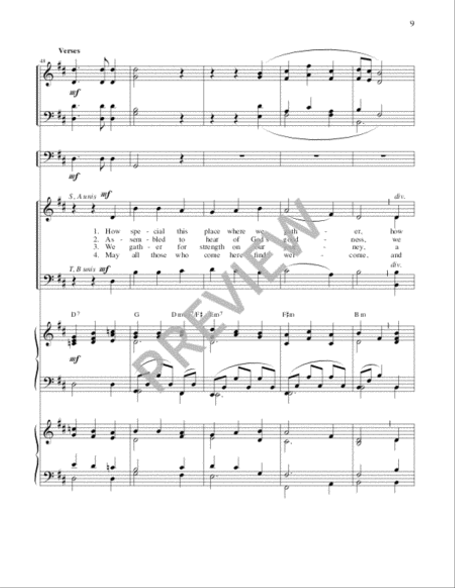 Come, Let Us Gather (Full Score) 3-Octaves scores gallery preview page 10