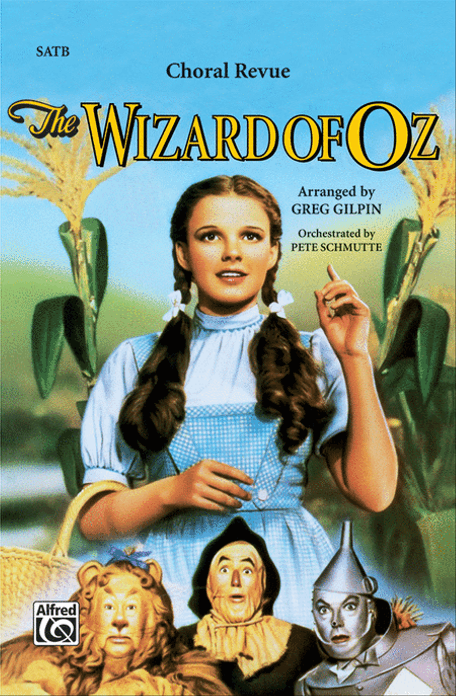 The Wizard of Oz -- Choral Revue 4-Part scores gallery preview page 1