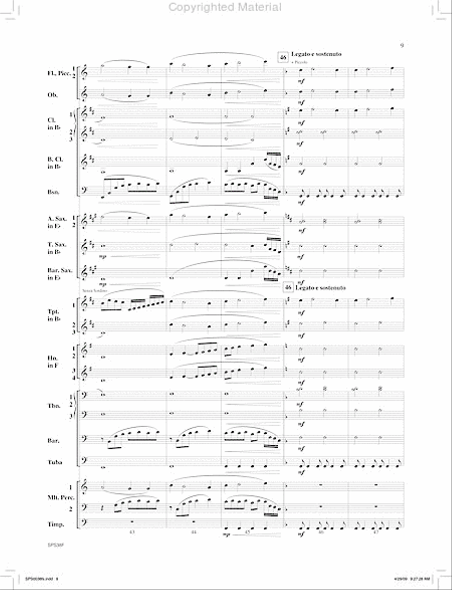 Gilgamesh Gilgamesh Concert Band scores gallery preview page 10
