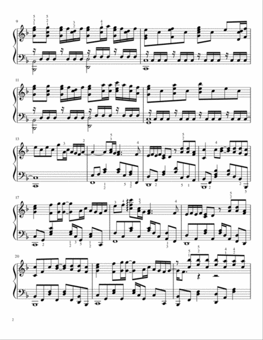 Epiphany Piano Solo scores gallery preview page 2