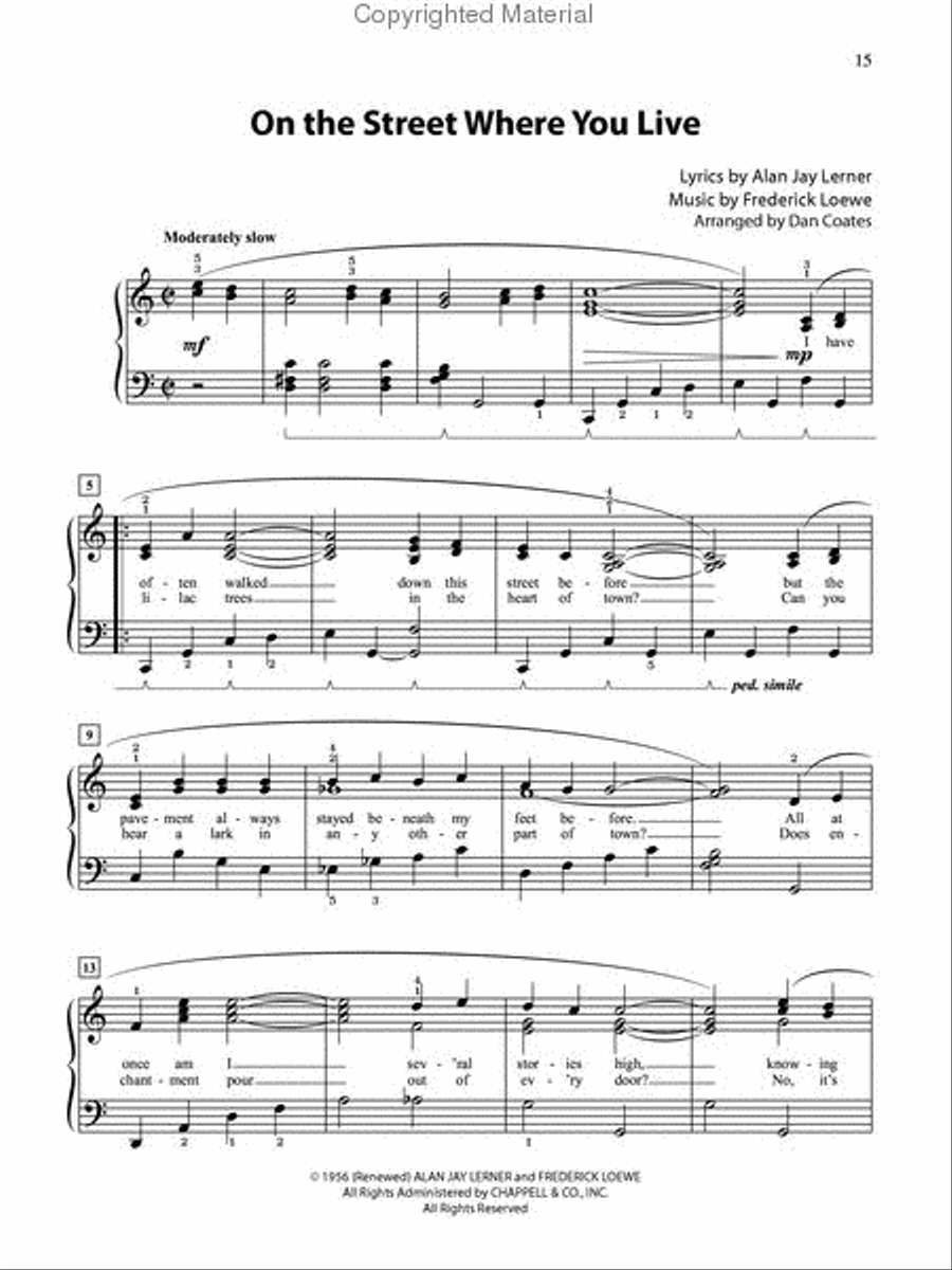 My Fair Lady Voice scores gallery preview page 2