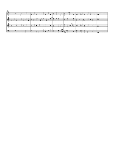 5. An buos (arrangement for 4 recorders)