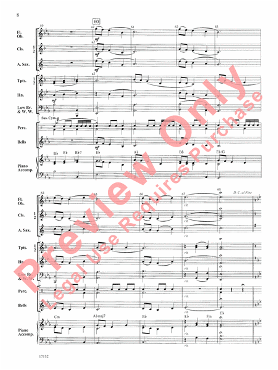 Bryce Canyon Overture Concert Band scores gallery preview page 9
