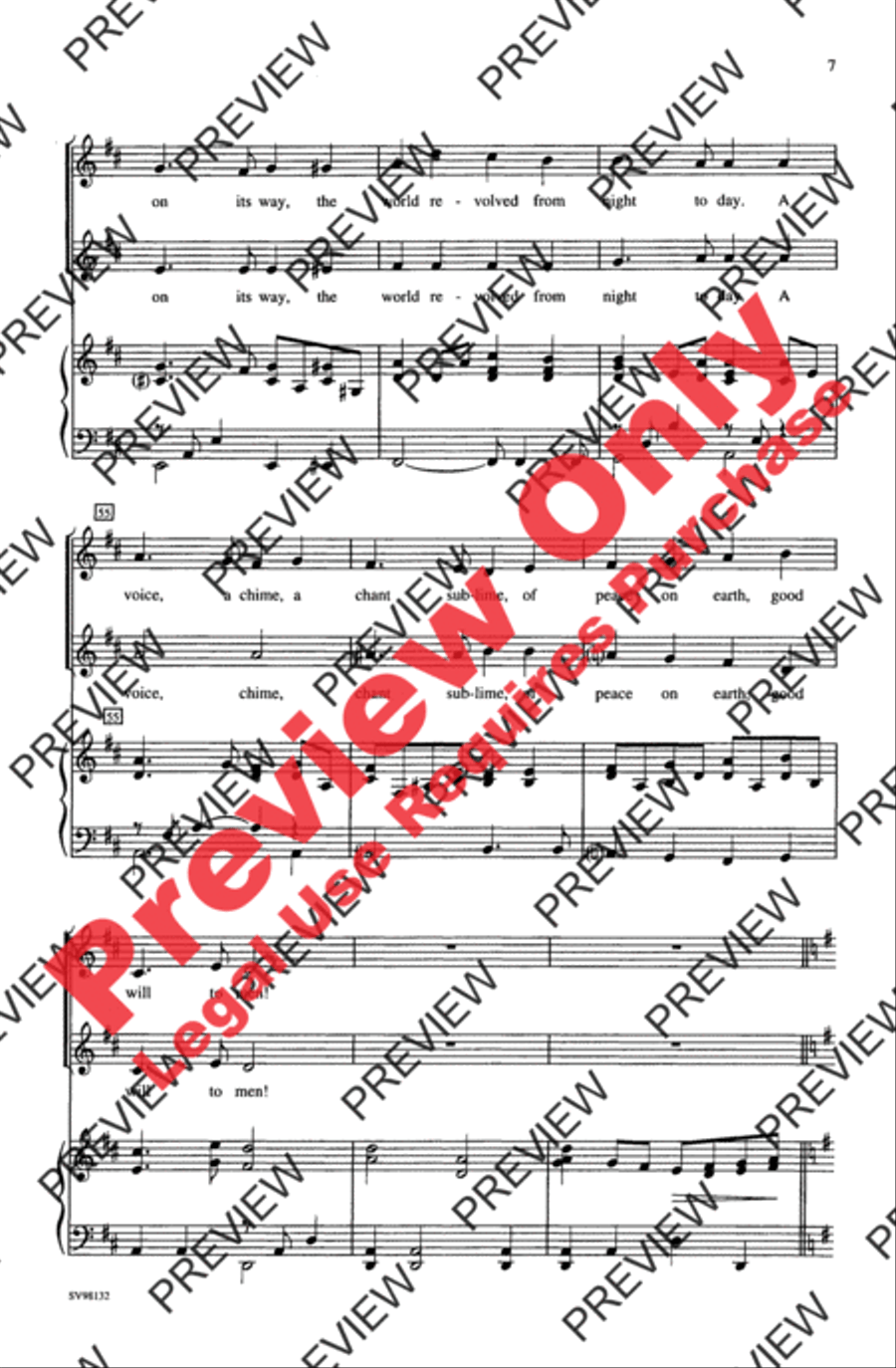Canon of the Bells Canon of the Bells 2-Part scores gallery preview page 7