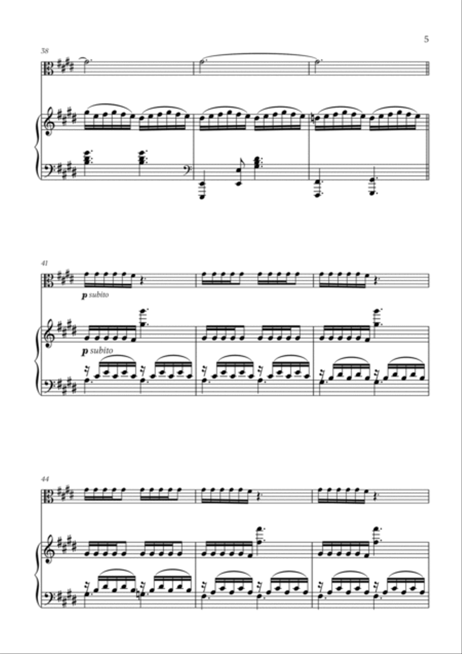 Golden Hour Viola scores gallery preview page 5