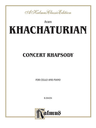 Book cover for Concert Rhapsody