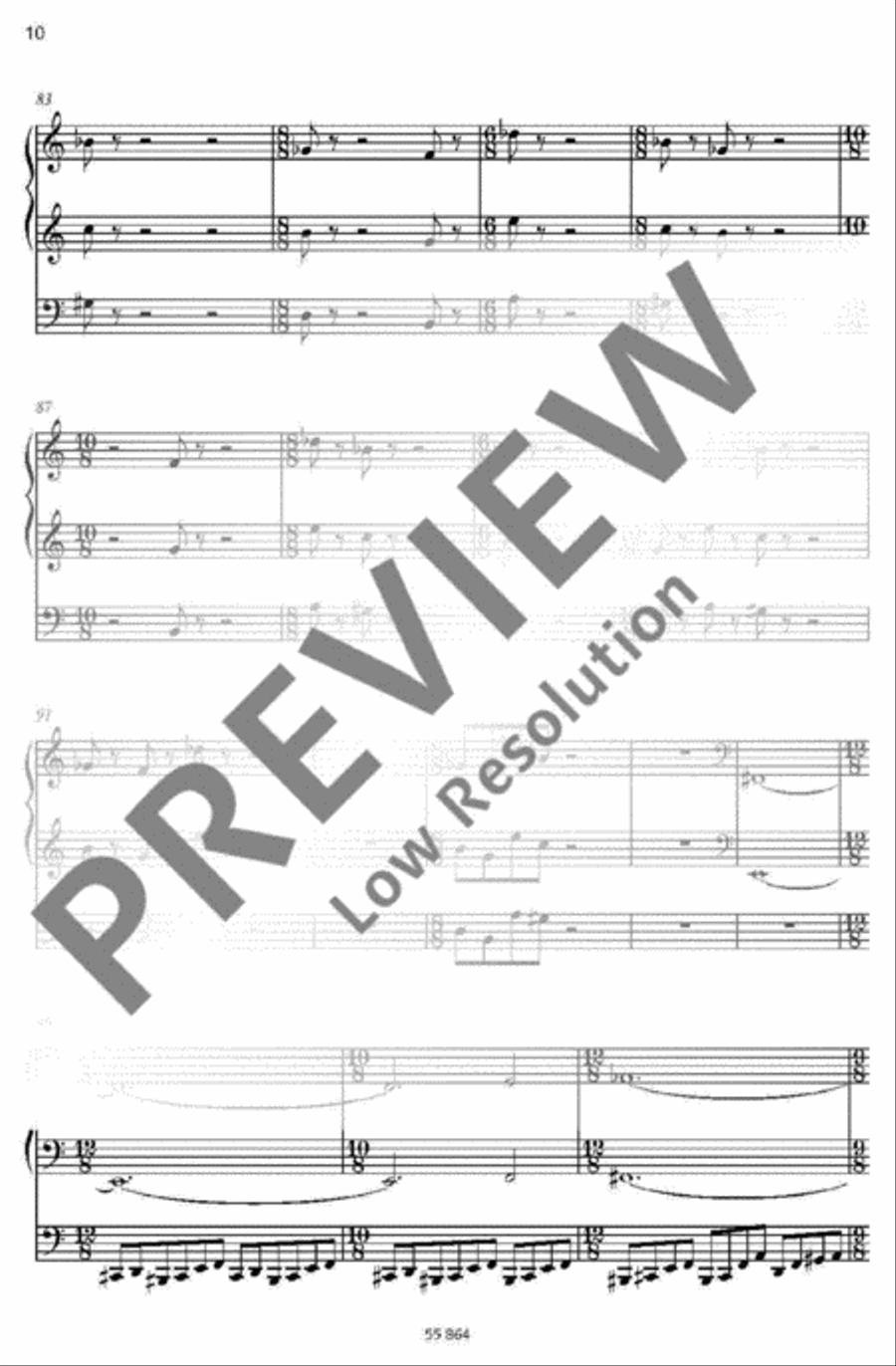 Sonate en trio No. 3 Sonate en trio No. 3 Organ scores gallery preview page 9