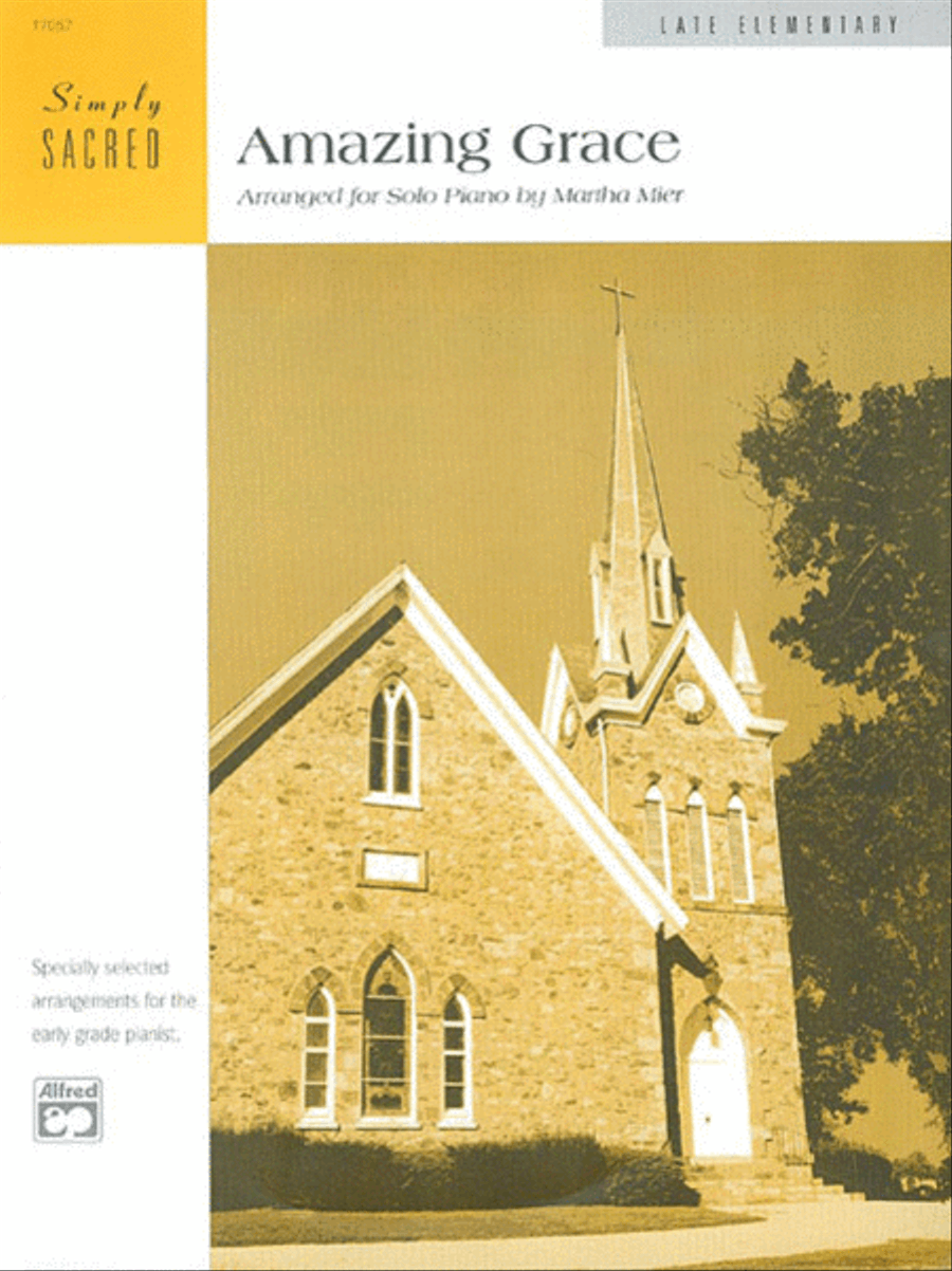 Amazing Grace Easy Piano scores gallery preview page 1