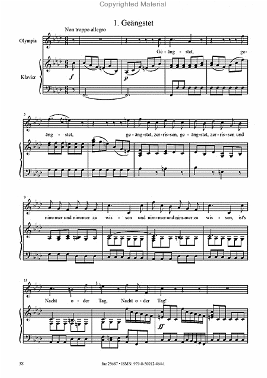 Erwin und Elmire Piano scores gallery preview page 2