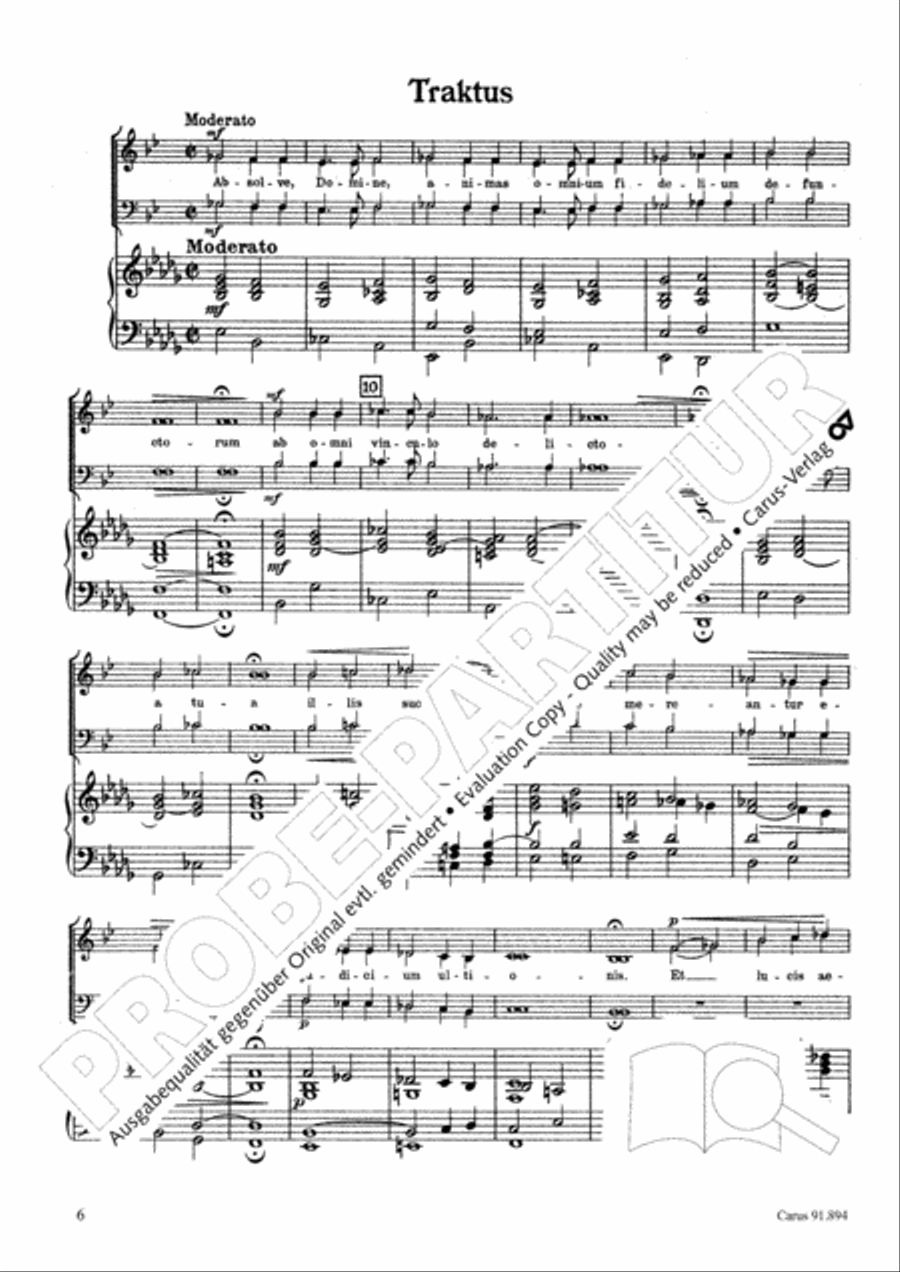 Requiem Requiem 4-Part scores gallery preview page 7