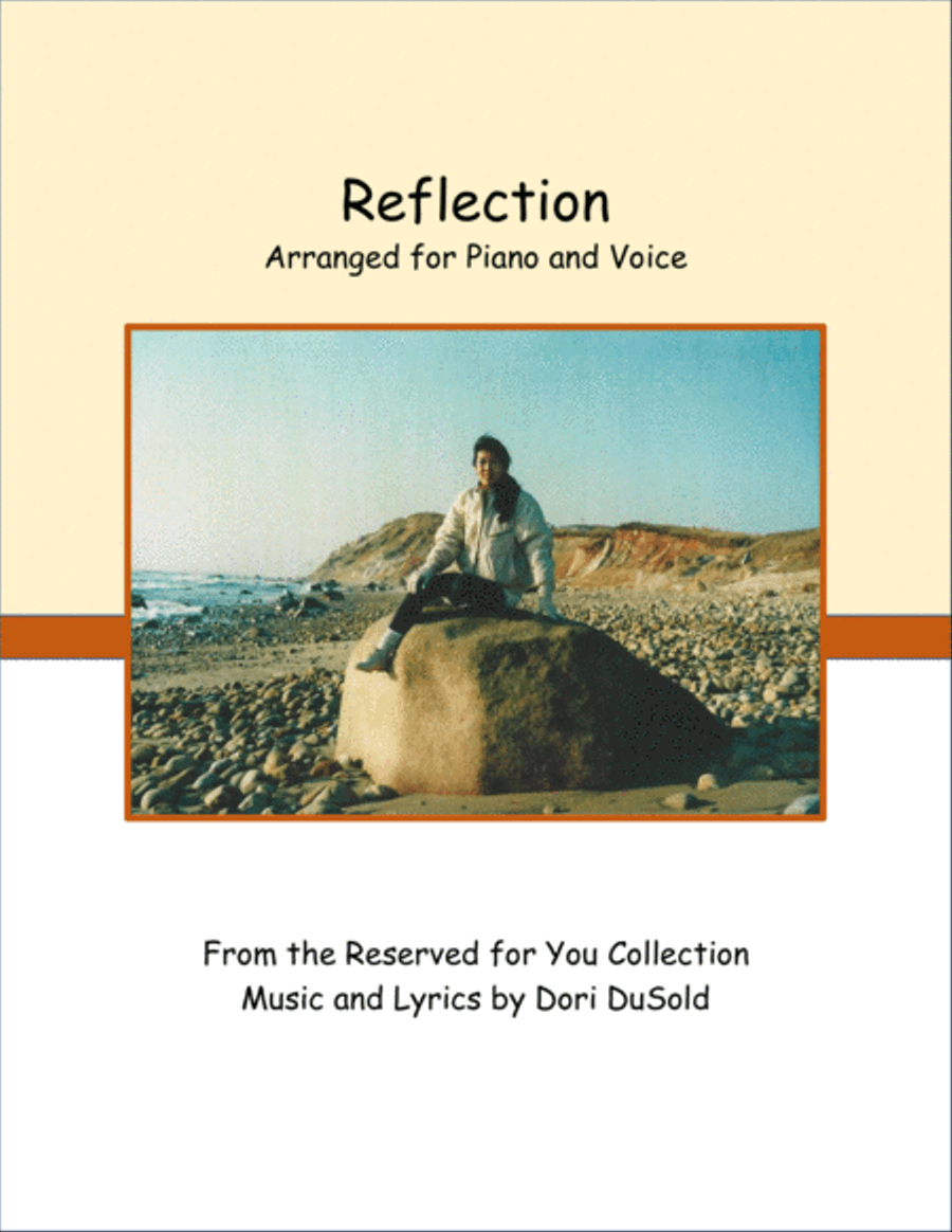 Reflection - Sheet music for single from the Reserved for You Collection Voice scores gallery preview page 1