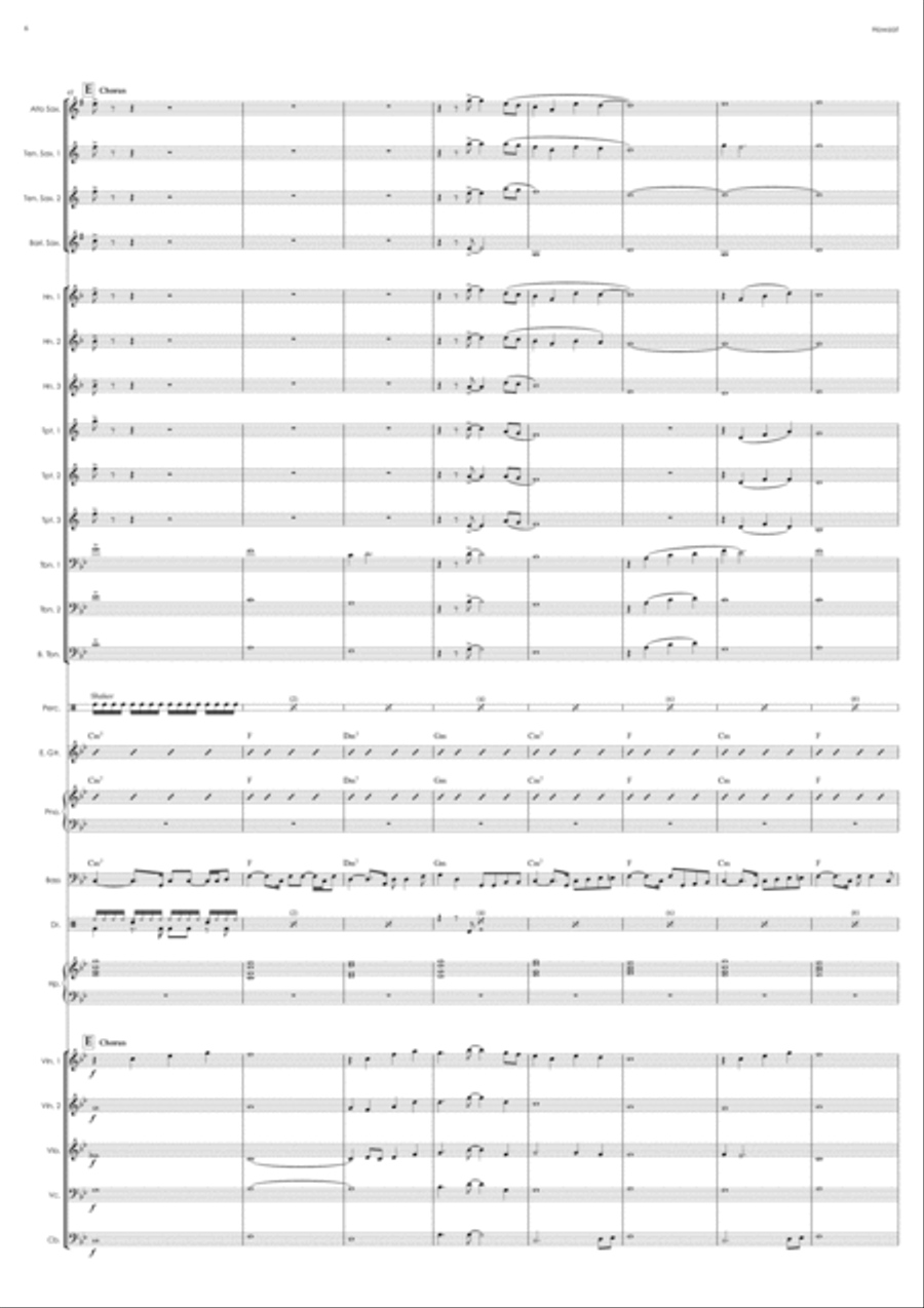Howzat Full Orchestra scores gallery preview page 6