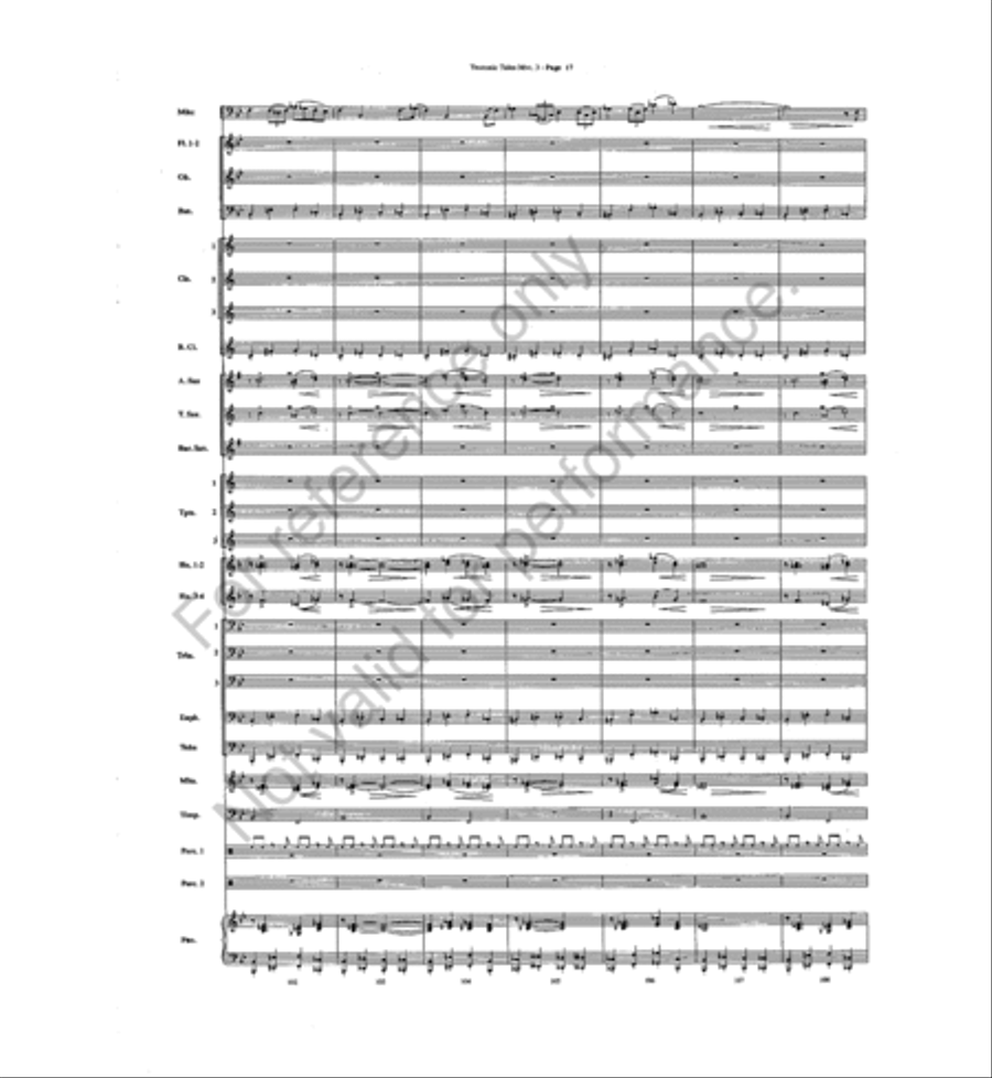 Thor's Hammer Concert Band scores gallery preview page 18