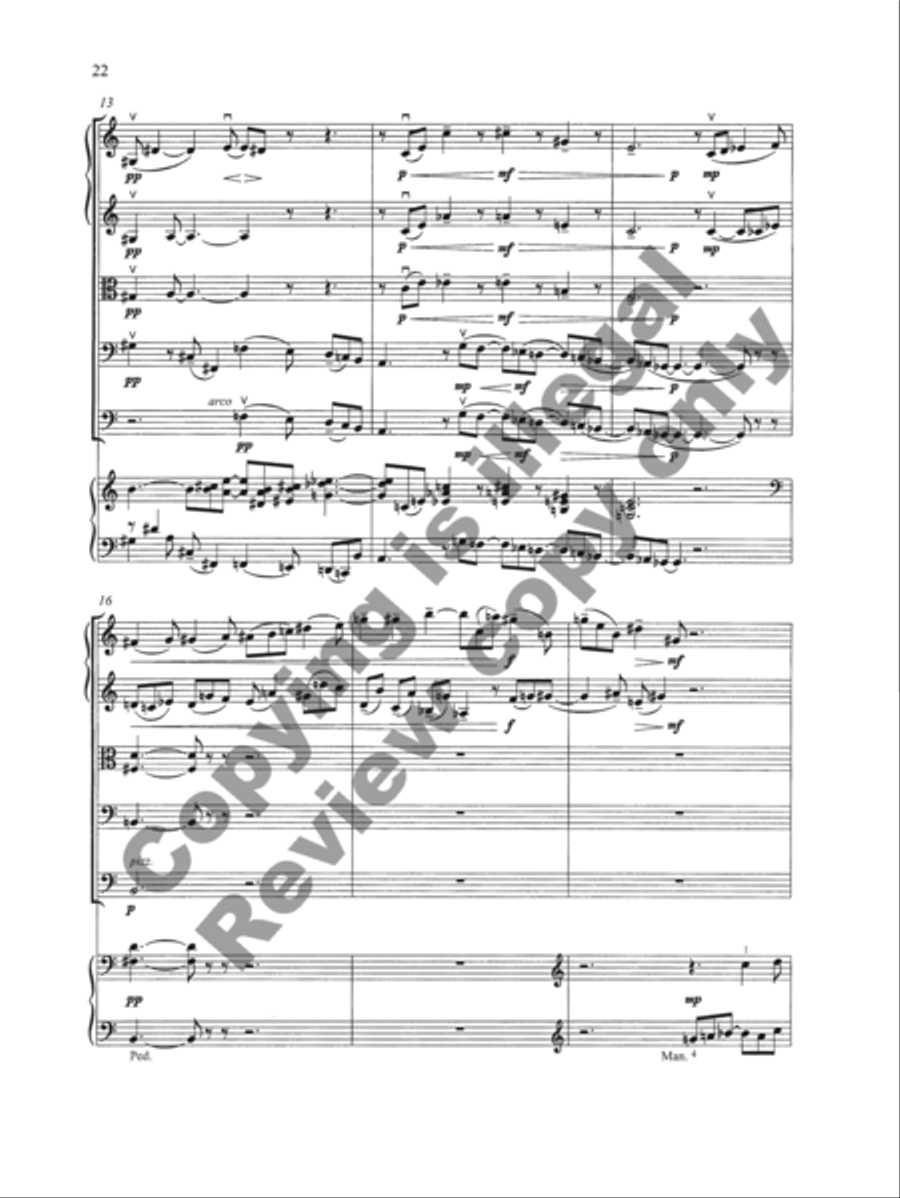 Sonata No. 3 for Organ & Strings