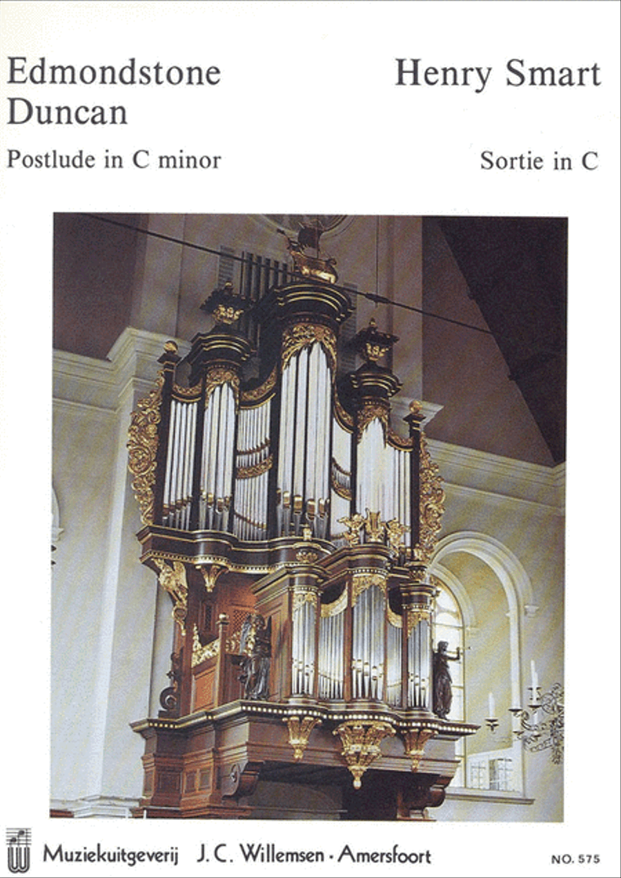Postlude C Sortie C Organ scores gallery preview page 1