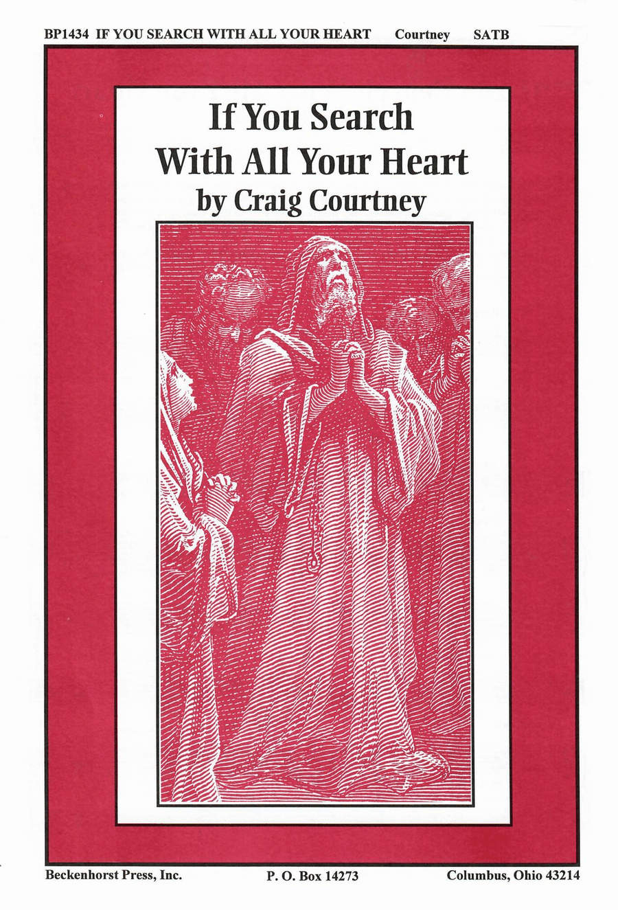 If You Search with All Your Heart - Courtney 4-Part scores gallery preview page 1