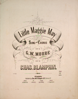 Book cover for Little Maggie May. Song & Chorus