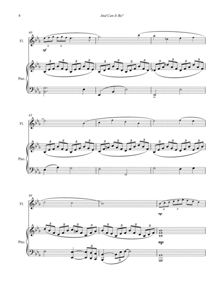 Flute - "And Can It Be? Theme and Variations image number null