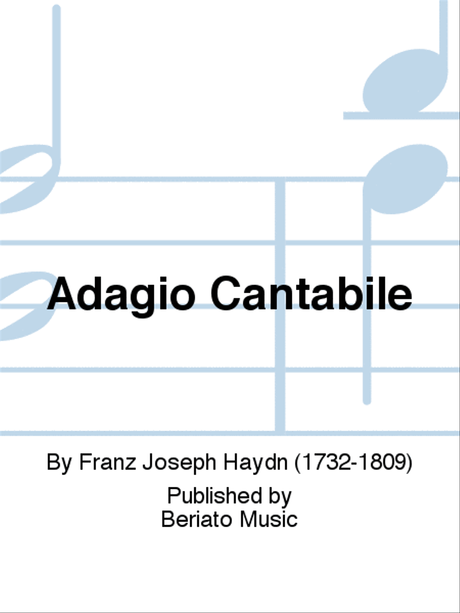 Adagio Cantabile Piano Solo scores gallery preview page 1