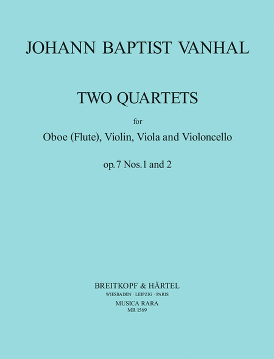 6 Quartets Op. 7