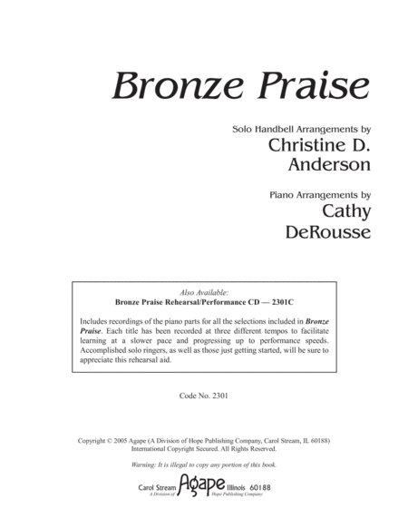 Bronze Praise image number null