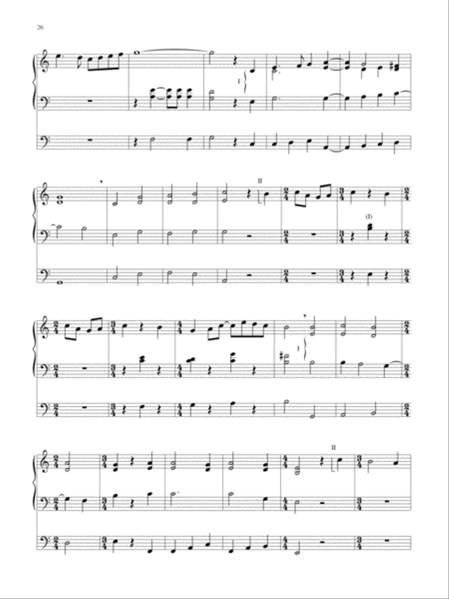 A Wittenberg Collection Organ scores gallery preview page 27