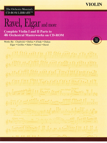 Ravel, Elgar and More - Volume VII (Violin 1-2)