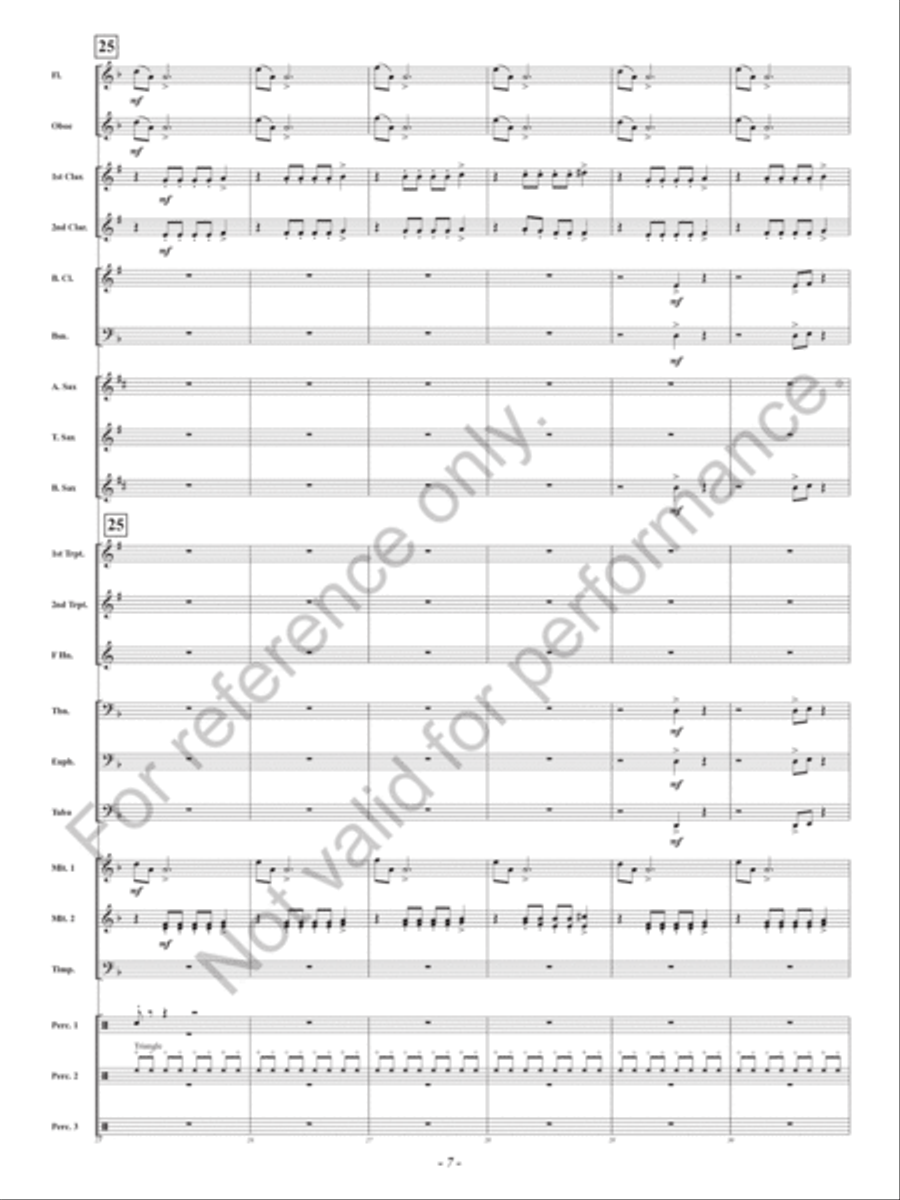 Dragonflight at Dawn Concert Band scores gallery preview page 8