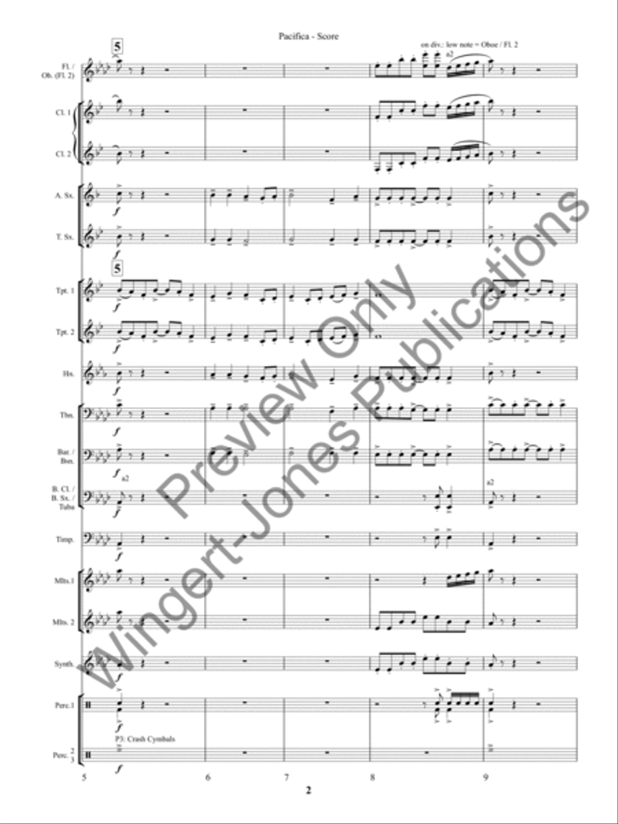 Seige Seige Concert Band scores gallery preview page 5