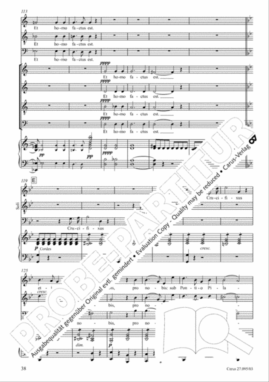 Messe solennelle de sainte Cecile STB scores gallery preview page 39