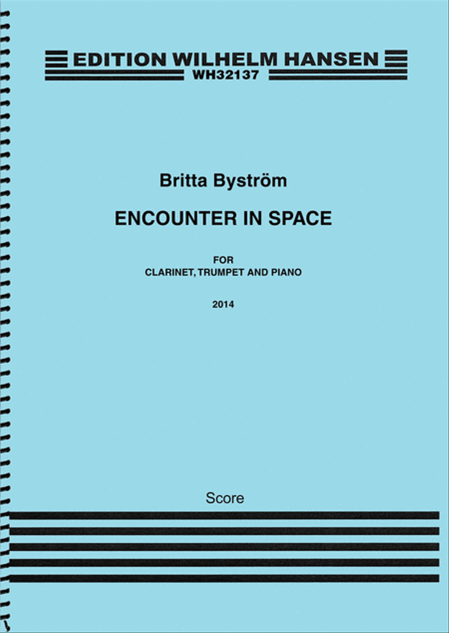 Encounter in Space Encounter in Space Clarinet scores gallery preview page 1