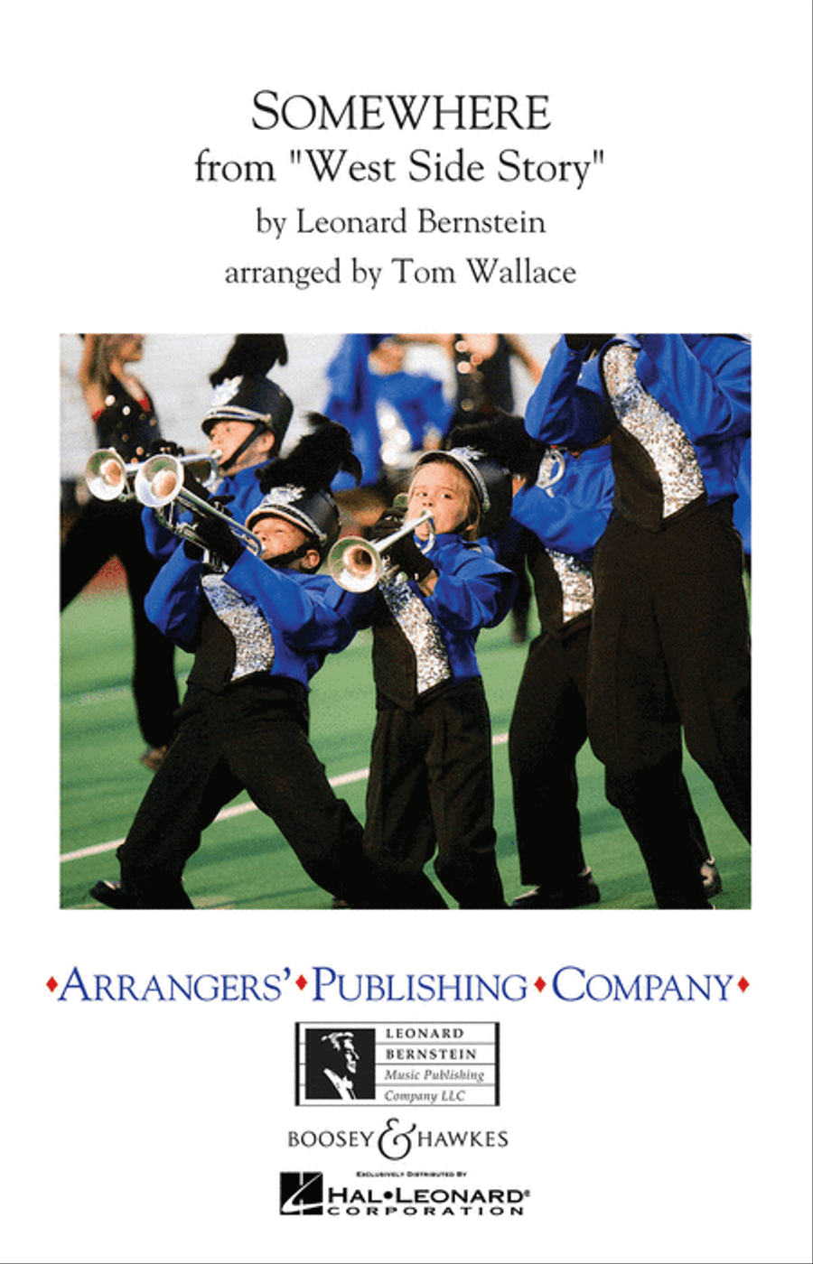Somewhere Marching Band scores gallery preview page 1
