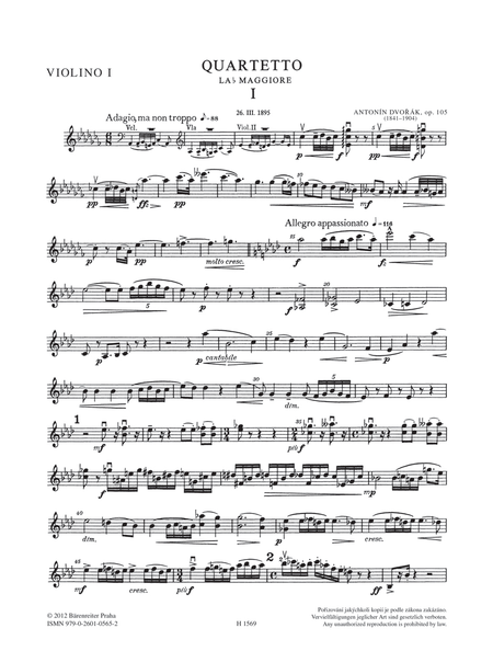 String Quartet no. 14 in A-flat major, op. 105