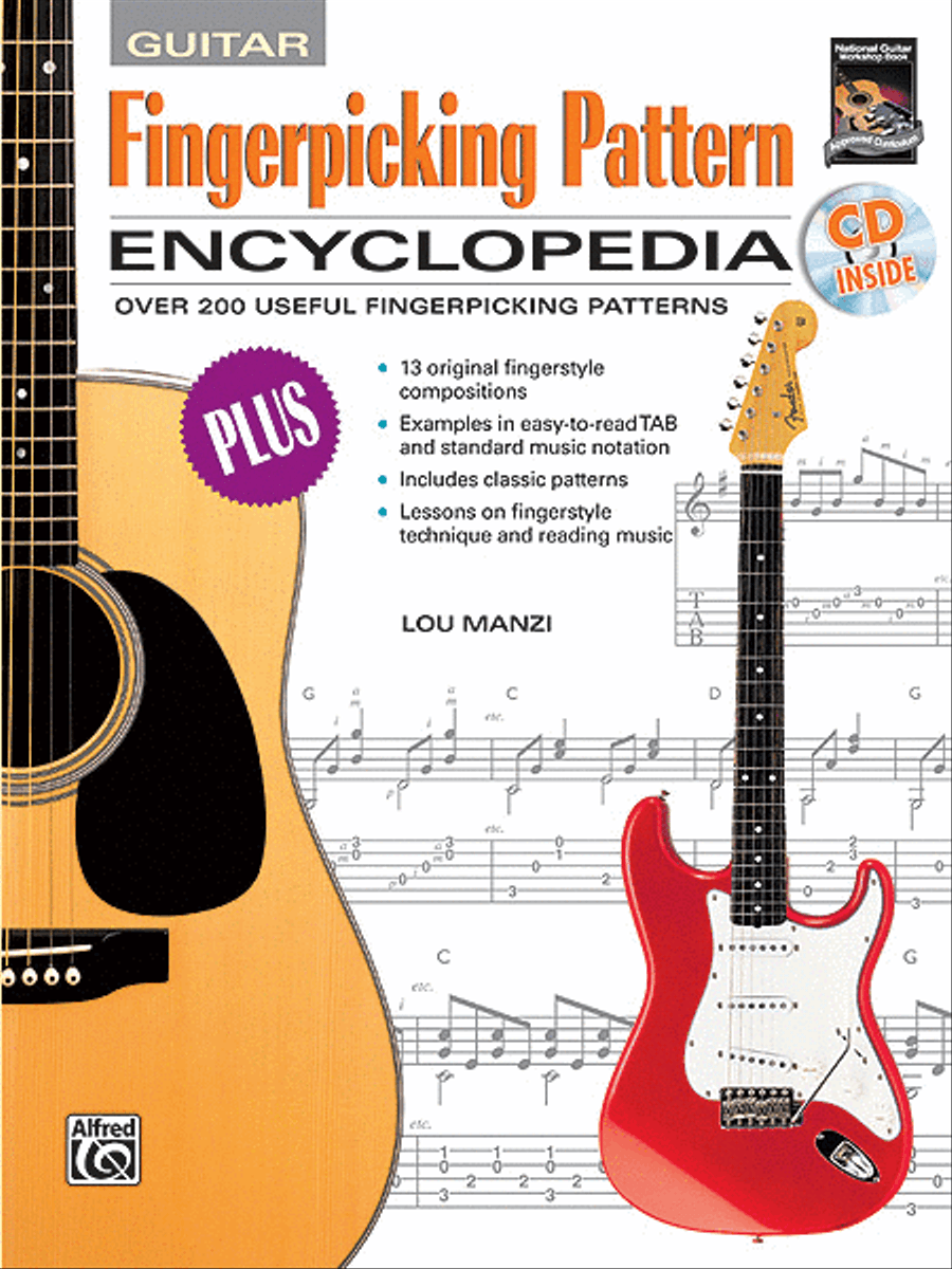 Fingerpicking Pattern Encyclopedia Acoustic Guitar scores gallery preview page 1