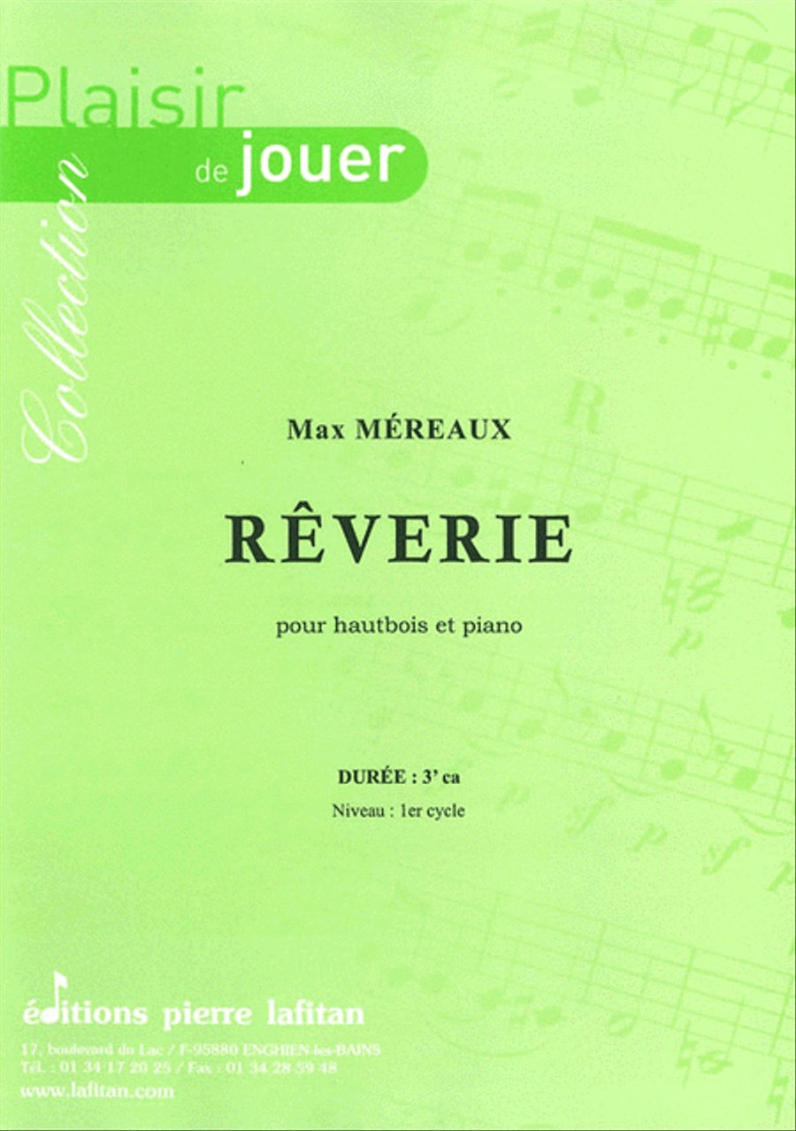 Rêverie Piano Accompaniment scores gallery preview page 1